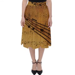 Background Music Classic Midi Skirt