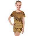 Background Music Kids  Mesh Tee and Shorts Set View1