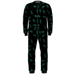 Copper Leaves Onepiece Jumpsuit (men)  by bloomingvinedesign