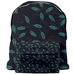 Copper Leaves Giant Full Print Backpack by bloomingvinedesign