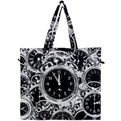 Clock Face 5 Canvas Travel Bag