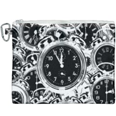 Clock Face 5 Canvas Cosmetic Bag (xxxl)