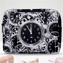 Clock Face 5 Make Up Pouch (large)