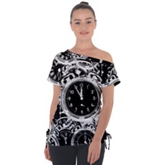 Clock Face 5 Tie-up Tee