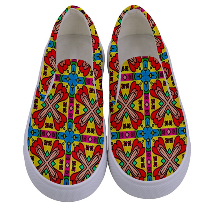 Seamless Kids  Canvas Slip Ons