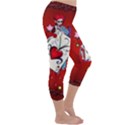 The Red Card Heart A With Fairy Capri Winter Leggings  View3