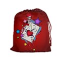 The Red Card Heart A With Fairy Drawstring Pouch (XL) View1