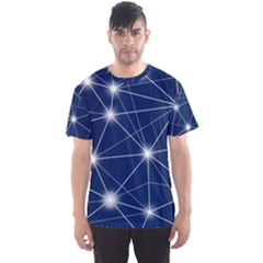 Network Technology Digital Men s Sports Mesh Tee