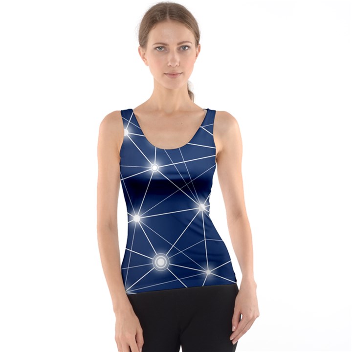 Network Technology Digital Tank Top