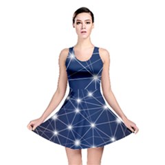 Network Technology Digital Reversible Skater Dress