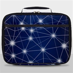 Network Technology Digital Full Print Lunch Bag by HermanTelo