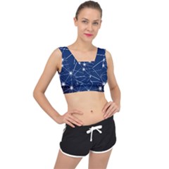 Network Technology Digital V-back Sports Bra