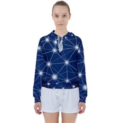 Network Technology Digital Women s Tie Up Sweat