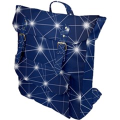 Network Technology Digital Buckle Up Backpack