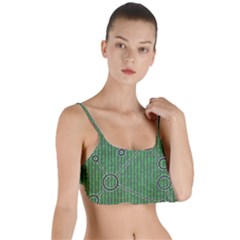 Network Communication Technology Layered Top Bikini Top 