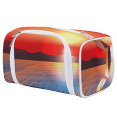 Sunset Water River Sea Sunrays Toiletries Pouch