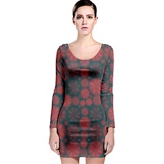 Zappwaits California Long Sleeve Bodycon Dress by zappwaits