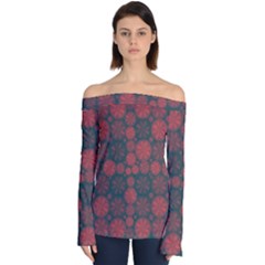 Zappwaits California Off Shoulder Long Sleeve Top by zappwaits