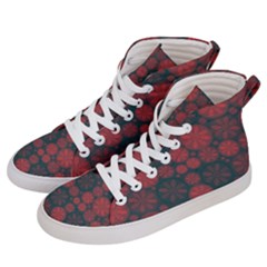 Zappwaits California Women s Hi-top Skate Sneakers by zappwaits