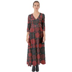 Zappwaits California Button Up Boho Maxi Dress by zappwaits