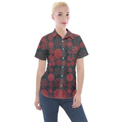 Zappwaits California Women s Short Sleeve Pocket Shirt