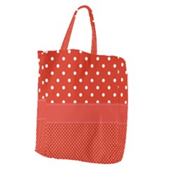 Polka Dots Two Times Giant Grocery Tote by impacteesstreetwearten