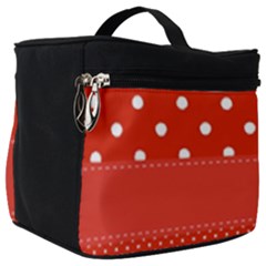 Polka Dots Two Times Make Up Travel Bag (big) by impacteesstreetwearten