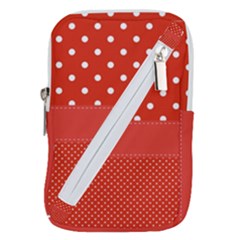 Polka Dots Two Times Belt Pouch Bag (large) by impacteesstreetwearten