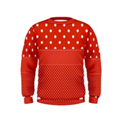 Polka Dots Two Times Kids  Sweatshirt by impacteesstreetwearten