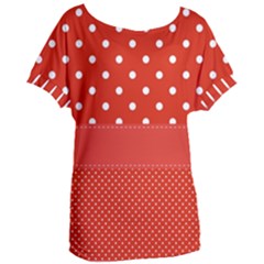 Polka Dots Two Times Women s Oversized Tee by impacteesstreetwearten