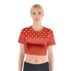 Polka Dots Two Times Cotton Crop Top by impacteesstreetwearten