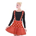 Polka Dots Two Times Suspender Skater Skirt View1