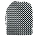 Dot Dots Dotted 2 Black Black Drawstring Pouch (XXXL) View2