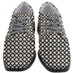 Dot Dots Dotted 2 Black Black Women Heeled Oxford Shoes