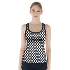 Dot Dots Dotted 2 Black Black Racer Back Sports Top by impacteesstreetwearten