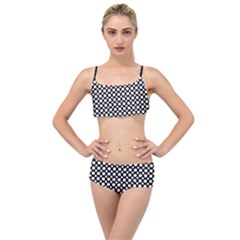 Dot Dots Dotted 2 Black Black Layered Top Bikini Set by impacteesstreetwearten