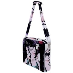 Girl With Flower Cross Body Office Bag