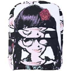 Girl With Flower Full Print Backpack