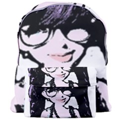 Girl With Flower Giant Full Print Backpack