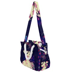 Retro Girl Rope Handles Shoulder Strap Bag