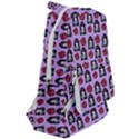 Girl Flower Pattern Lilac Travelers  Backpack View2