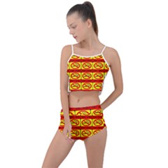 Dont Smoke Summer Cropped Co-ord Set