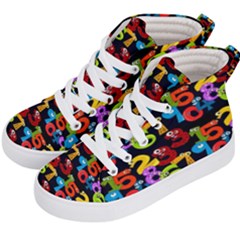 Mathematics Kids  Hi-top Skate Sneakers