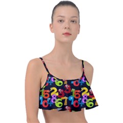 Mathematics Frill Bikini Top by ArtworkByPatrick