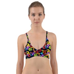 Mathematics Wrap Around Bikini Top