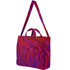 Background Texture Pattern Square Shoulder Tote Bag by Wegoenart