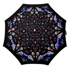 Barcelona Cathedral Spain Stained Glass Straight Umbrellas by Wegoenart