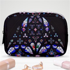 Barcelona Cathedral Spain Stained Glass Make Up Pouch (small) by Wegoenart