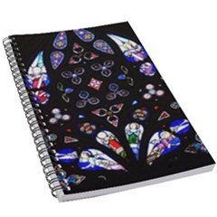 Barcelona Cathedral Spain Stained Glass 5 5  X 8 5  Notebook by Wegoenart