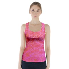 Background Abstract Texture Racer Back Sports Top by Wegoenart